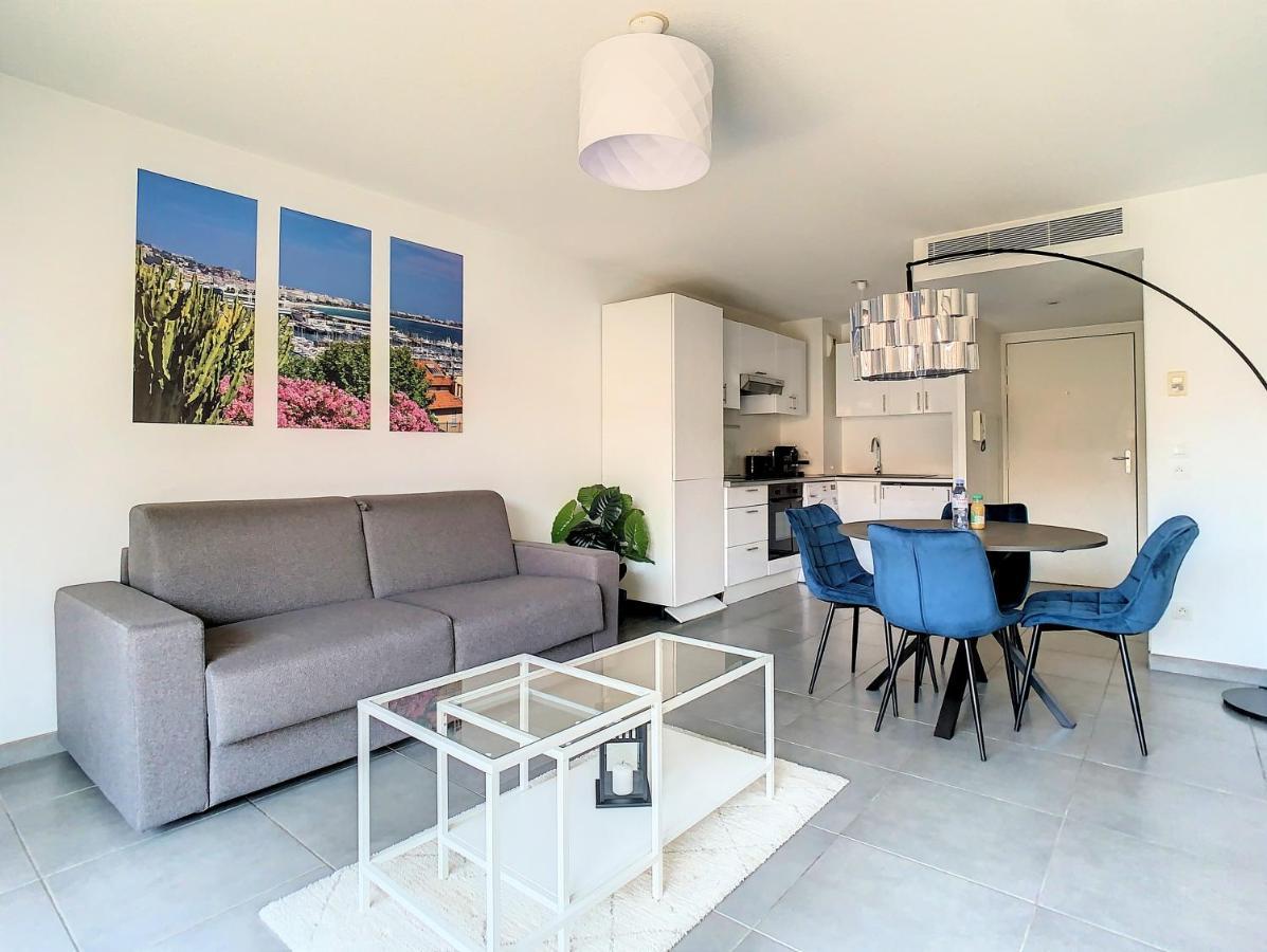 2P Cannes Centre-Ville Terrasse Exterior foto
